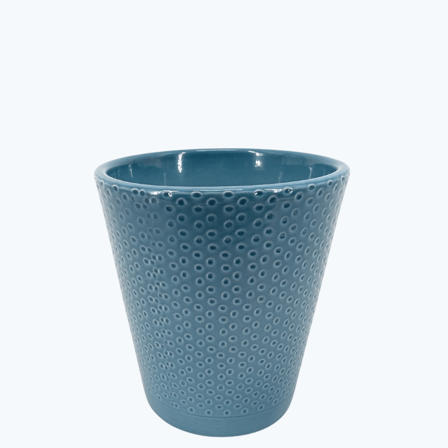 Übertopf Vase in Nadeloptik in verschiedenen Farben (9cm Töpfe)