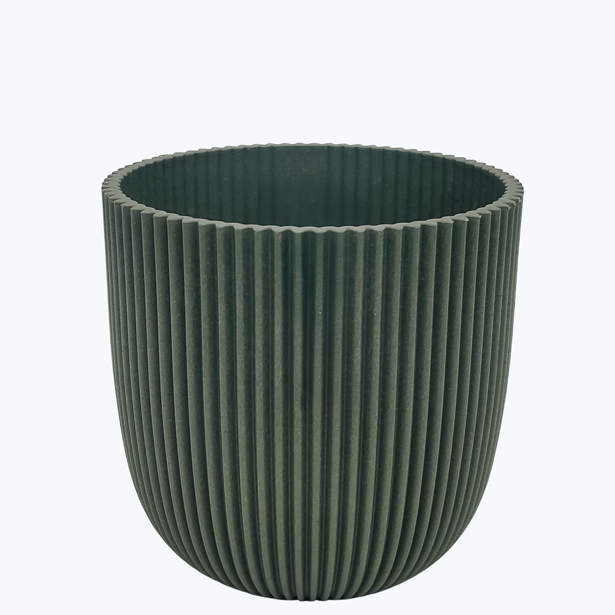 Übertopf Groove in verschiedenen Farben (12cm Töpfe)