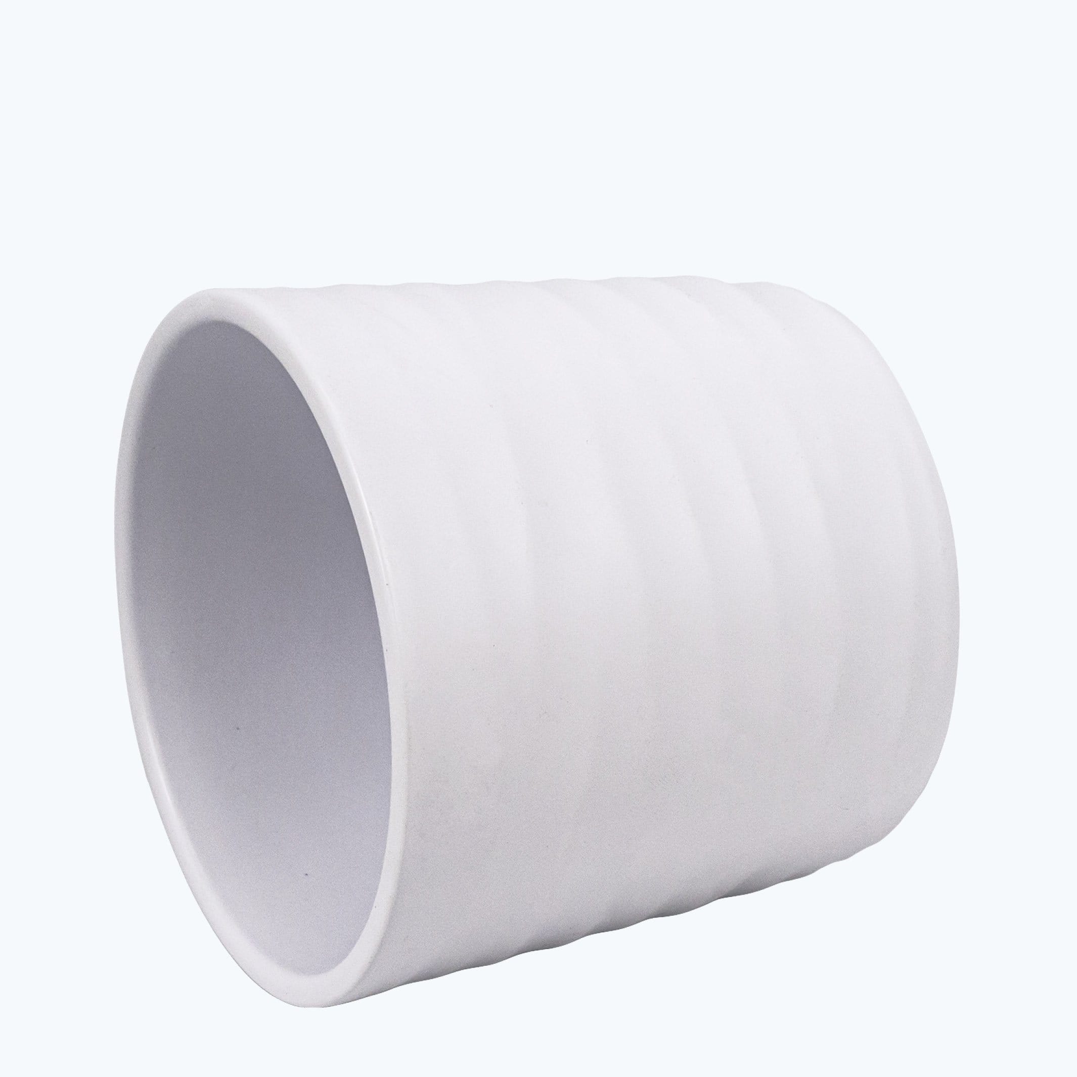 Übertopf Wave Zylinder in verschiedenen Farben mit Wellenstruktur (9cm Töpfe)